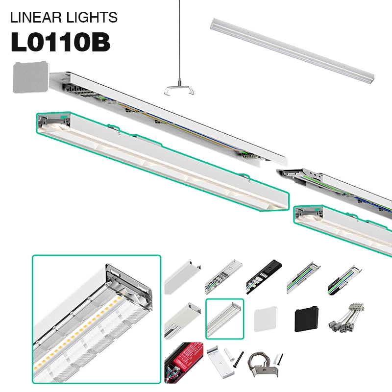 MLL002 50W 7800K 7800LM 90° Weiß Lineares Licht—KOSOOM-LED Linear-lange Lebenserwartung-01