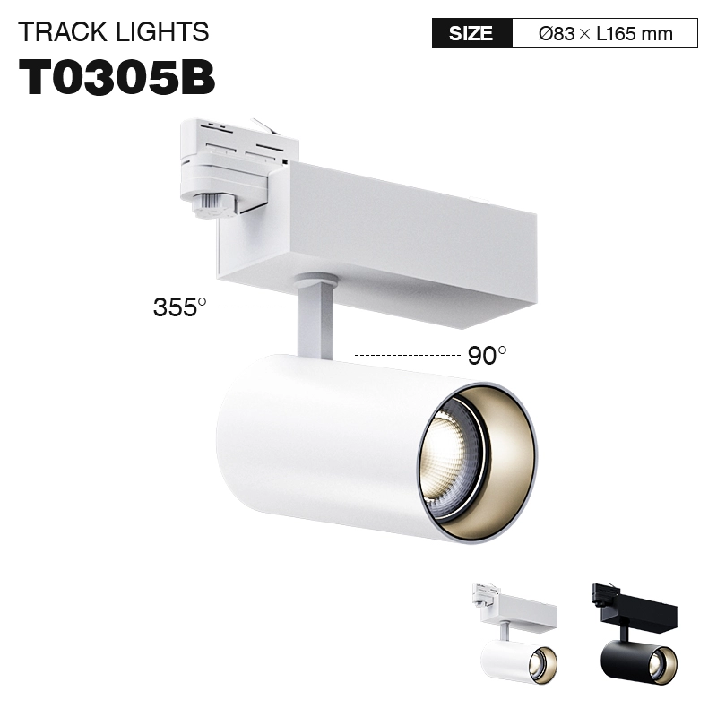 TRL003 35W 4000K 36˚N/B Ra90 Weiß—LED Schienenleuchte-Innenbeleuchtung--01