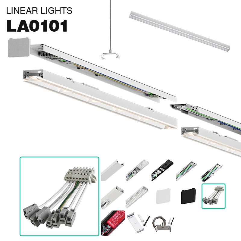 MLL002 Weißes 5-Draht-Netzteil für LED-Lineare Leuchte-LED Netzteile-lange Lebenserwartung-01