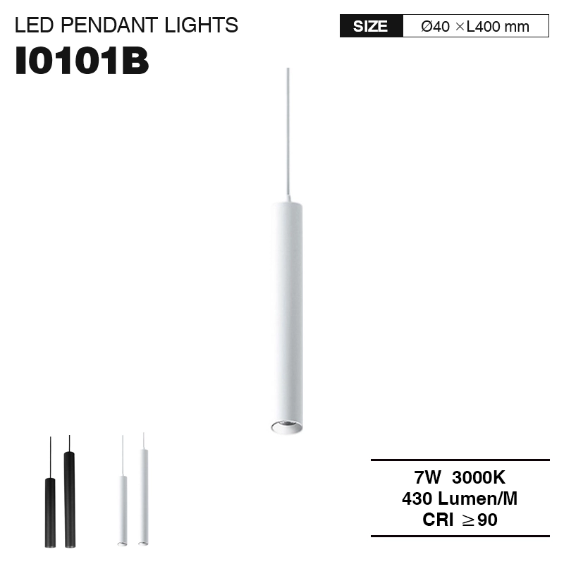 CSL001-M 7W 3000K 430LM 36° Weiß Pendelleuchte Modern-Pendelleuchte-Aluminiummaterial-01