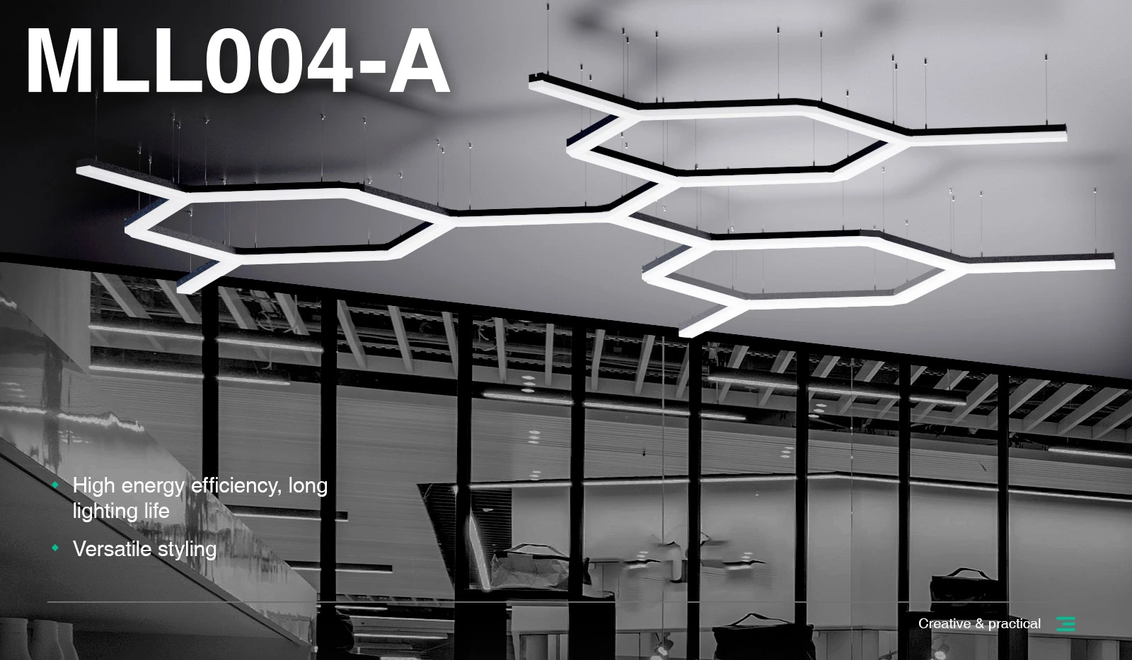 30W 4000K 3900LM Weiß LED-Linearbeleuchtung-KOSOOM-LED Linear-lange Lebenserwartung-01