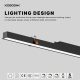 Kosoom 2023: Energieeffiziente LED-Leuchte SL926G, 30W, 3000lm, Lineare Beleuchtung-LED Linear-lange Lebenserwartung