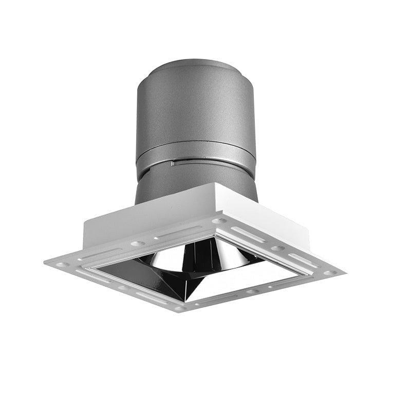 Kosoom MSL05506/MSL07510: 6-10W LED Innenstrahler Einbaustrahler mit Blendschutz, 480-800 LM--einfache Installation