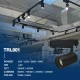 TRL001 12W 3000K 36˚N/B Ra80 Schwarz—Schienen Lampen-Pavillon Beleuchtung-Aluminiummaterial-02