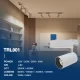 TRL001 30W 4000K 24˚N/B Ra80 Weiß—Schienensystem Lampen Küche-Bueroleuchten-Aluminiummaterial-02