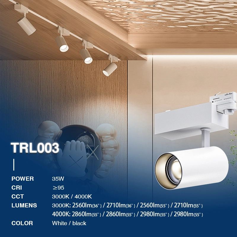 TRL003 35W 4000K 55˚N/B Ra90 Weiß—Schienensystem Lampen-Schienensysteme für die Küche--02