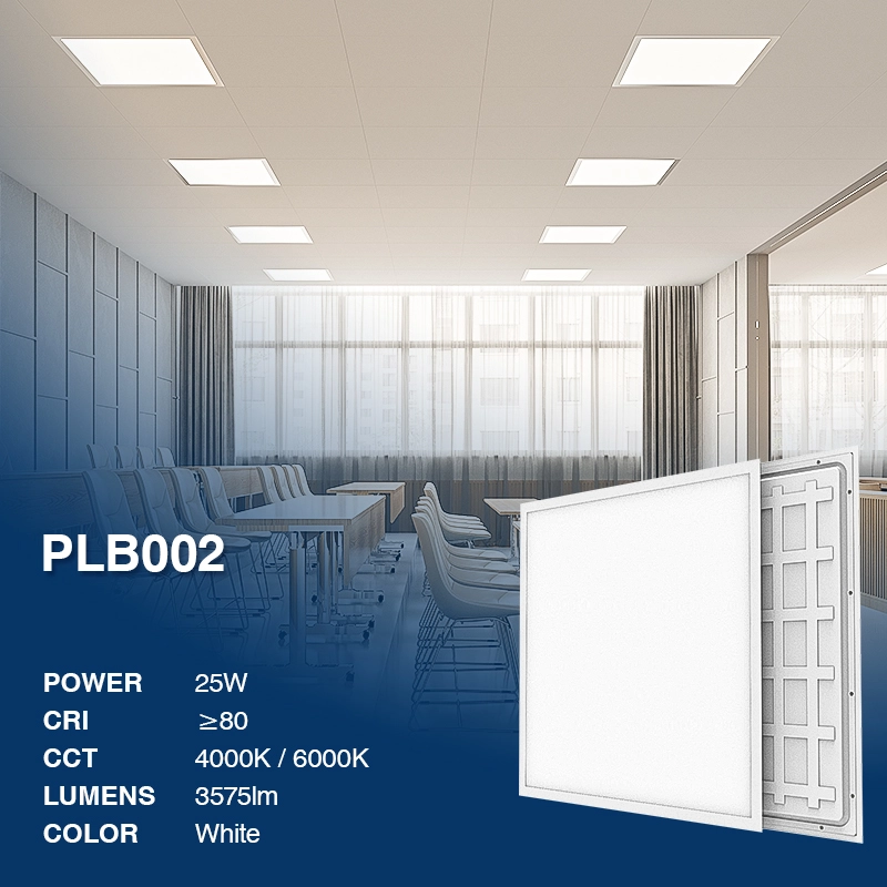 PLB001 25W 4000K 2950LM 110° Weiß LED Paneelleuchten-LED Panel Wohnzimmer--02