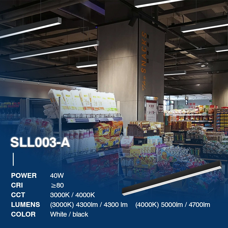 KOSOOM SLL003 L0202B: LED-Linear-Hängeleuchten, 40W, 4000K, 5000 LM-Esszimmerlampen-lange Lebenserwartung-02