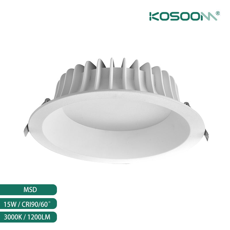 MSD6001M IP65 Linse Bridgelux V13C 20°/40° 60W 4300LM MSD KOSOOM-Downlights-einfache Installation