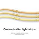 COB LED Streifen 11W/M 3000K 1130LM/M 180˚ Abstrahlwinkel weiß IP20 Brillante Lichtlösung-LED Band mit Fernbedienung-Kreatives Design-06