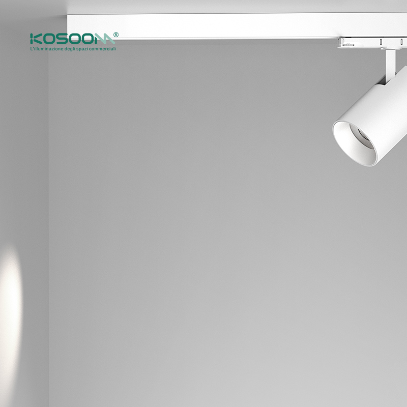 20W Stromschienenleuchte 4000K 2700LM 36˚ Strahl Weiß Schlankes Design-KOSOOM-Schienensystem Lampen