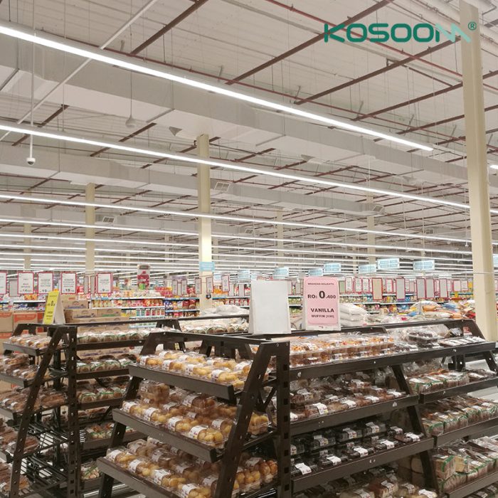 Weiße Endkappe Zubehör für LED-Lineare Leuchte-KOSOOM-Lampenzubehör-lange Lebenserwartung
