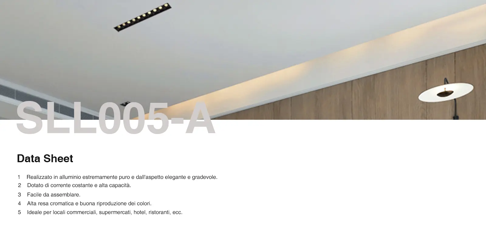 Quadratische LED Lineare Leuchte Strahler 1W 3000K 90LM  Abstrahlwinkel 36° UGR＜19-Bueroleuchten-energiesparend-1