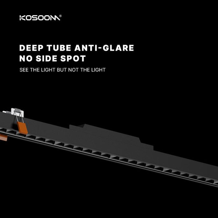 Kosoom 2023: Energieeffiziente LED-Leuchte SL926G, 30W, 3000lm, Lineare Beleuchtung-LED Linear-lange Lebenserwartung