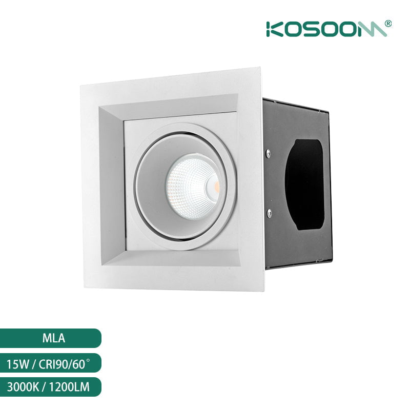 30W Downlight LED Spotlight for Office Lighting - Dimmable, 3000K Warm White MLA kosoom--Modisches Aussehen