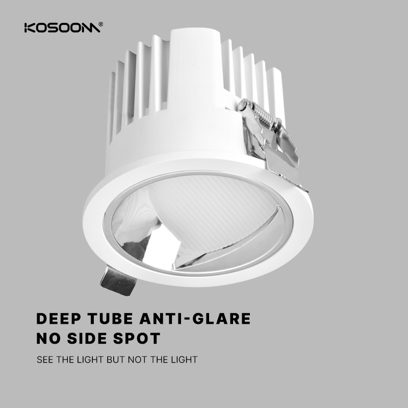 Kosoom SLE09520: Einzigartig geformtes Downlight LED-Strahler, Hohe Lumenleistung & Farbwiedergabeindex (CRI) 90+, Kaltweiß-Downlights-einfache Installation