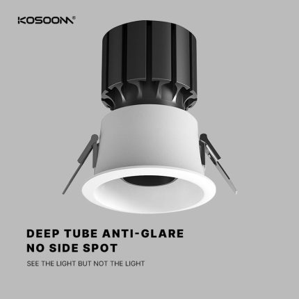 Kosoom SLF05510R: Leistungsstarke 10W LED-Downlights mit Lichtscheibe, Bridgelux C6-Downlights-Modisches Aussehen
