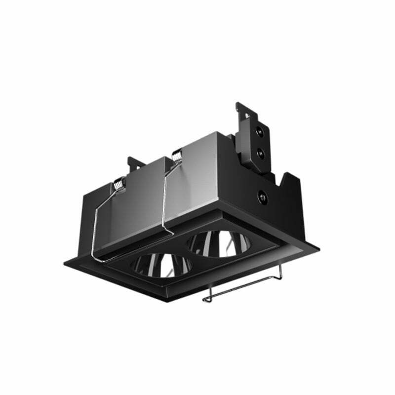 Kosoom SLOB: 602C Anpassbare Kommerzielle LED-Downlights Strahler, 6W/12W, Anpassbarer Abstrahlwinkel-Downlights