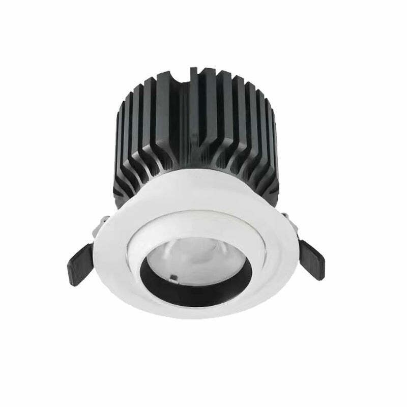 Kosoom SLW075: Hochintensive 20W Bridgelux V10A LED-Downlights mit 1600 LM und einstellbarem 20°-50° Winkel-Downlights