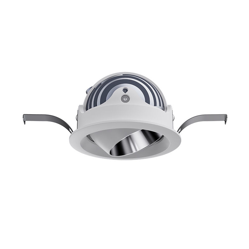 Kosoom STKRA12: Kundenspezifischer 12W hocheffizienter Strahler Downlight, 800LM, einstellbarer Abstrahlwinkel (15°/24°/36°/45°)-Downlights