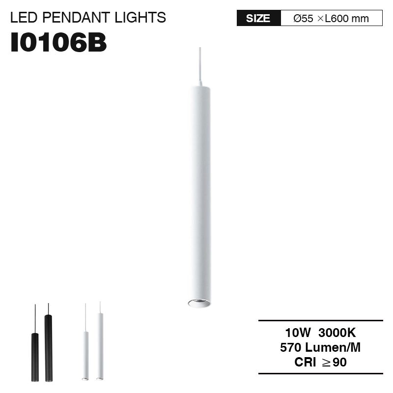 CSL001-M 10W 3000K 570LM 36° L600mm Weiß Pendelleuchte Küche-Pendelleuchte-Modisches Aussehen-01