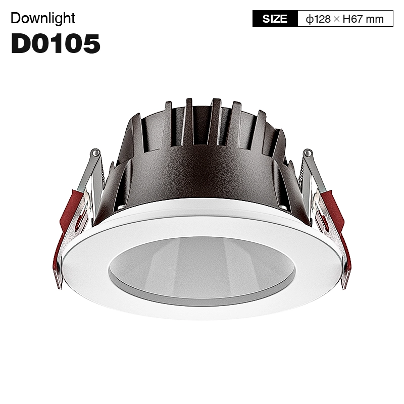 CDL001-E 20W 3000K 1390LM 70° Weiß Einbaustrahler LED Bad-Lampe Schlafzimmer-einfache Installation-01