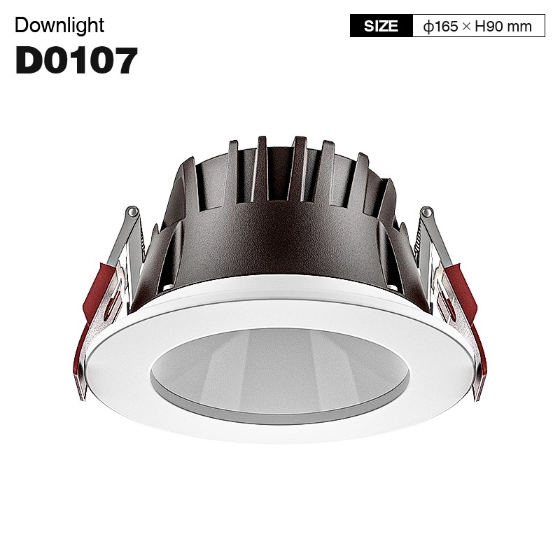CDL001-E 24W 3000K 1850LM 70° Weiß  LED Einbauleuchten-Downlights-einfache Installation-01