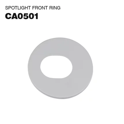 CSL005-A Stilvoller weiße Zubehöre Frontring für Strahler-Lampen Wohnzimmer-einfache Installation-01