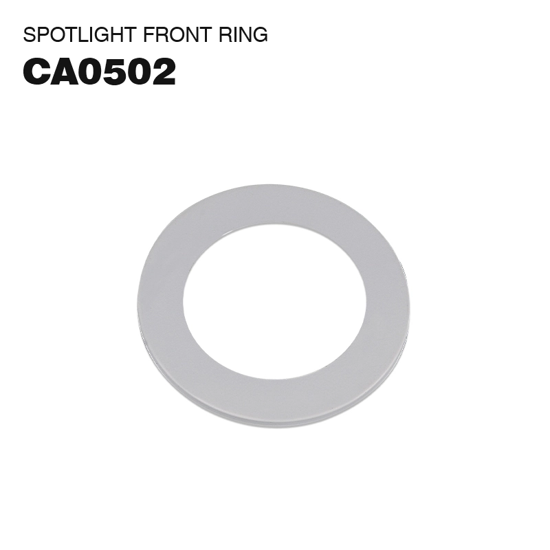 CSL005-A Weißer ED-EinbaustrahlerL-Zubehör-Frontring-Lampen Wohnzimmer-einfache Installation-01