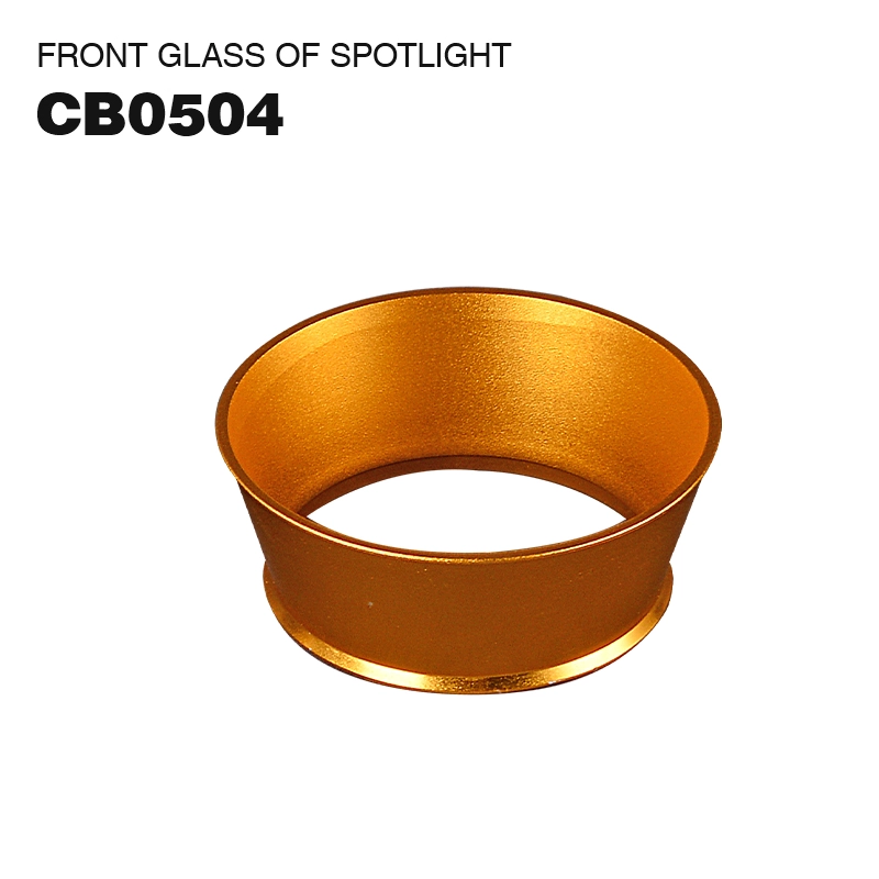 CSL005-A Luxuriöser Gold-Frontring Zubehör für Strahler-Lampenzubehör-einfache Installation-01