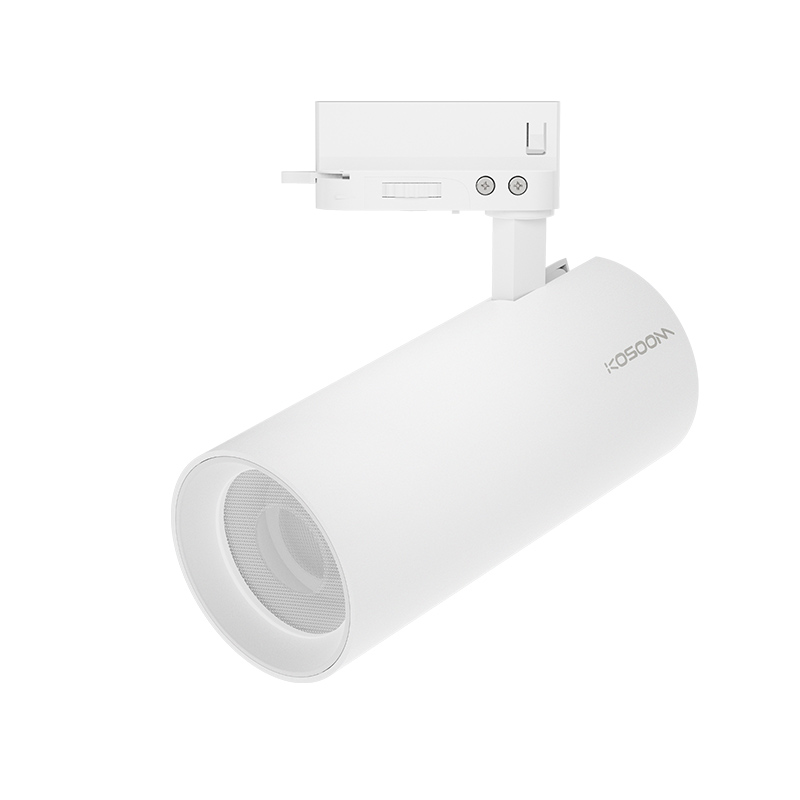 LED-Schienenleuchten 15W 3000K 1320LM Abstrahlwinkel 55˚ Fabrikdirekt Weiß-Schienensystem Lampen-Modisches Aussehen