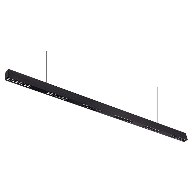 Lineare Leuchte 30W 4000K 3000LM 34° Abstrahlwinkel Schwarz-Pendelleuchten-Kreatives Design