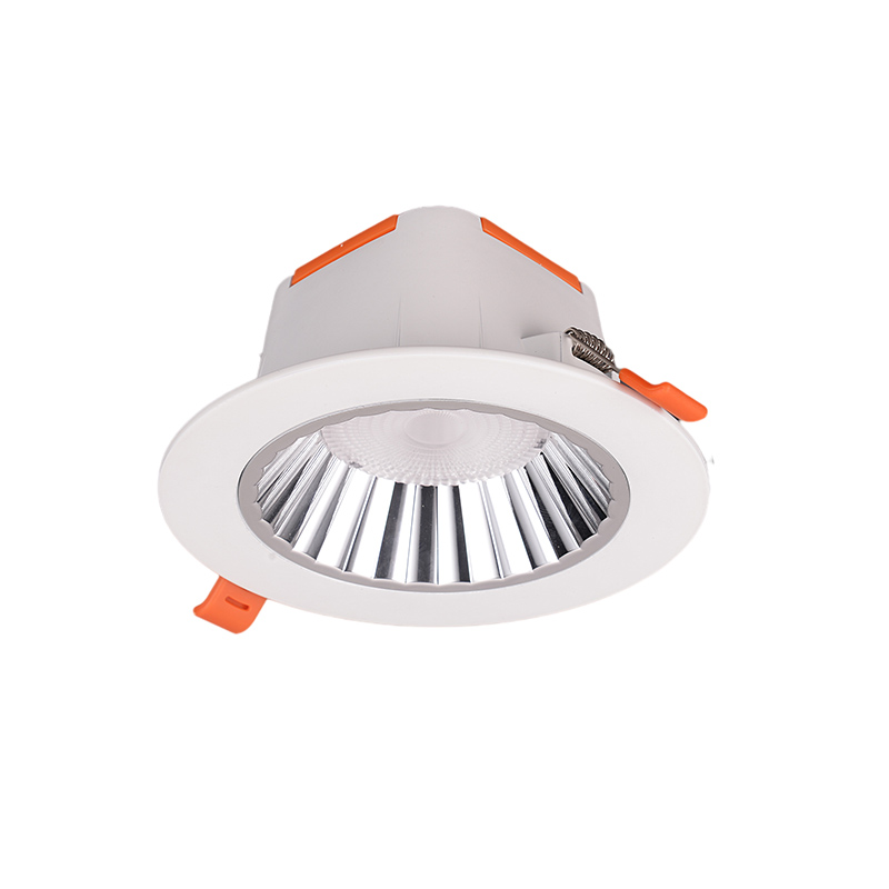 Einbaustrahler Downlight 7W 3000K 550LM Abstrahlwinkel 36˚ Weiß-Downlights-einfache Installation