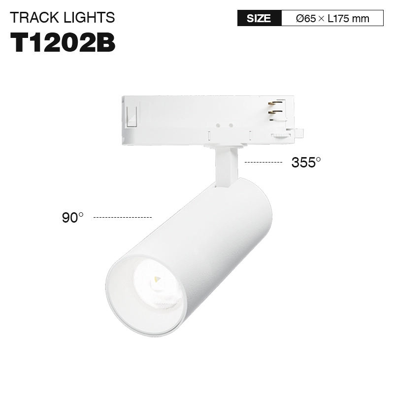 TRL012 30W 4000K 36˚N/B Ra90 Weiß—Schienensystem Lampen-Schienensystem Küche-Helles Licht-01