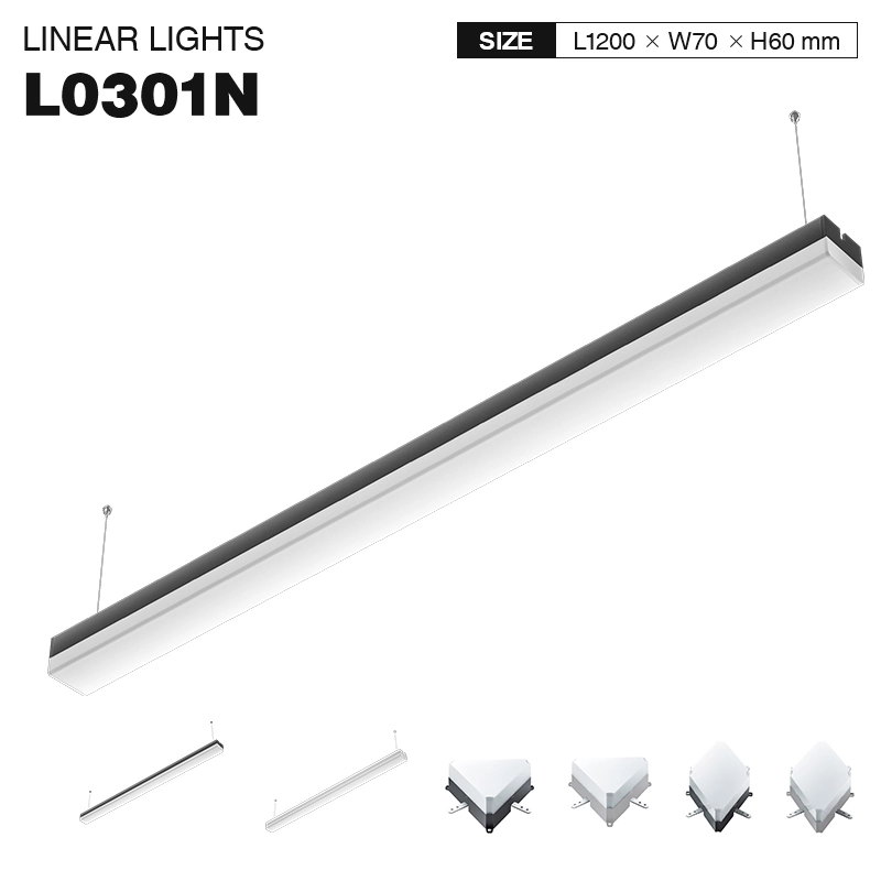 MLL003 40W 3000k 3690LM 120° LED Deckenleuchte Linear-Werkstattbeleuchtung-lange Lebenserwartung-01