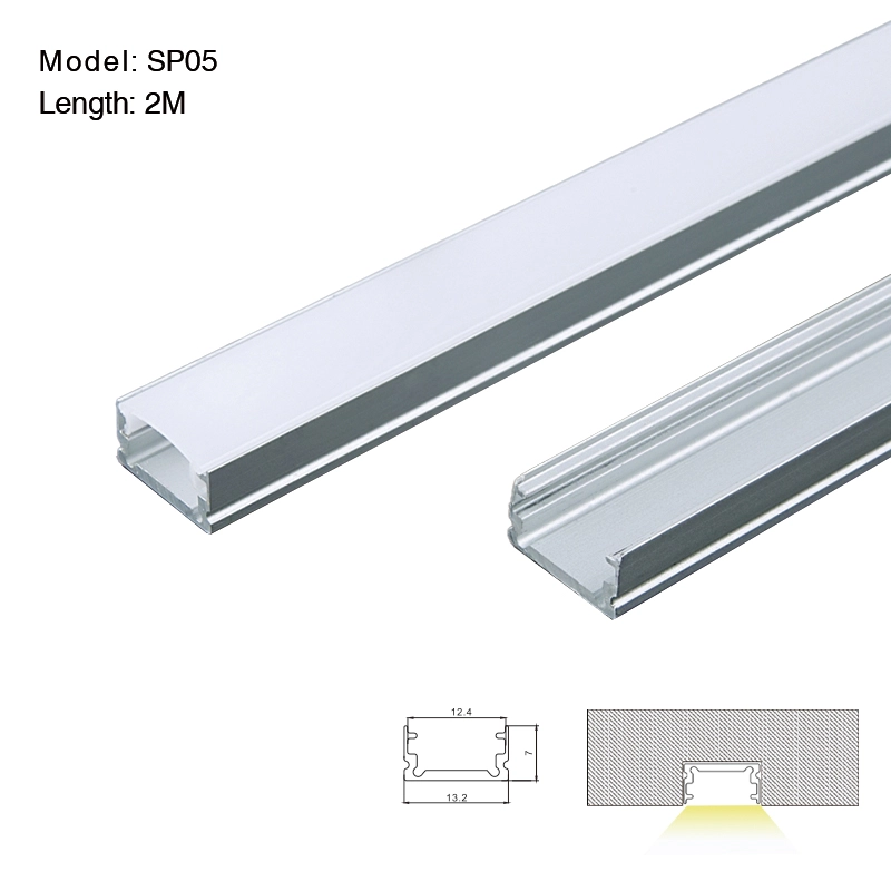 LED Streifen Profil 2 Meter L2000 * 13.2 * 7mm-LED Eckprofil-Kreatives Design-01