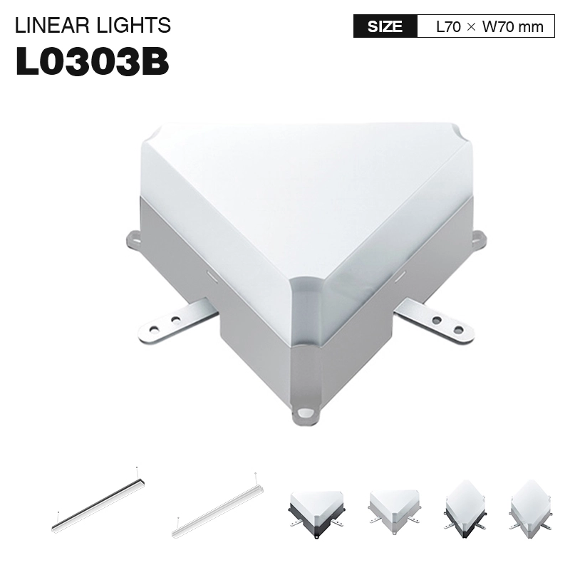 MLL003 3W 3000k 270LM 120° Weiß Zubehör für LED-Linearlicht-Dreiecksmodule-LED Linear-lange Lebenserwartung-01