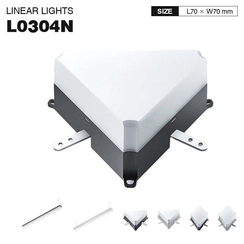 MLL003 3W 4000k 275LM 130° Schwarz Dreieck Modul Zubehör für LED Lineare Leuchte-Werkstattbeleuchtung-lange Lebenserwartung-01