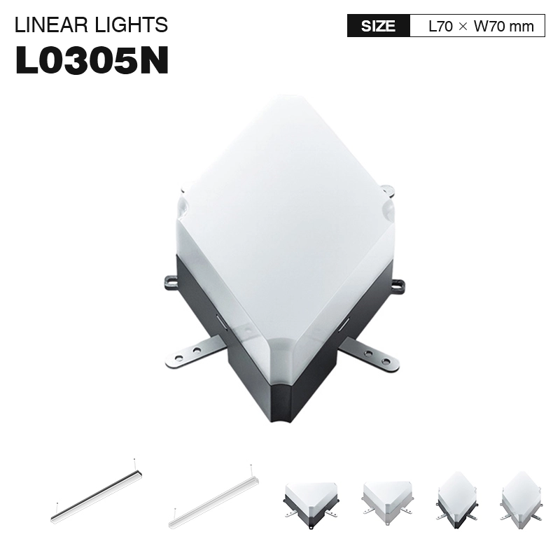 MLL003 4W 3000k 320LM 130° Schwarz LED Linearleuchten-LED Linear-lange Lebenserwartung-01
