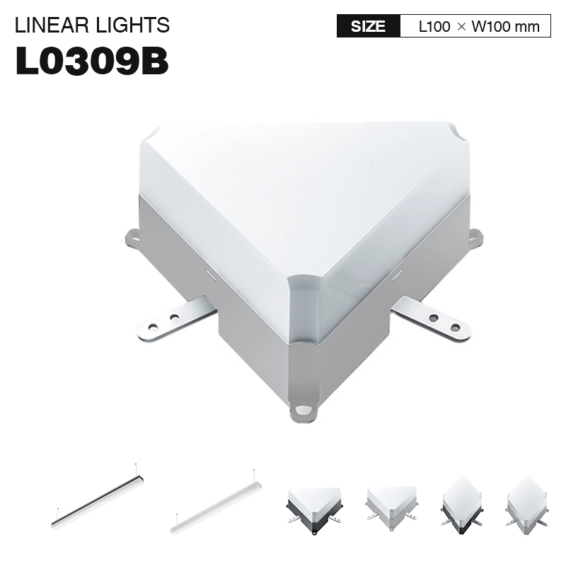 MLL003 4W 3000K 355LM 130° Weiß Dreieck Modul LED Zubehöre für Lineare LED-Leuchten-Deckenleuchte Garage-lange Lebenserwartung-01