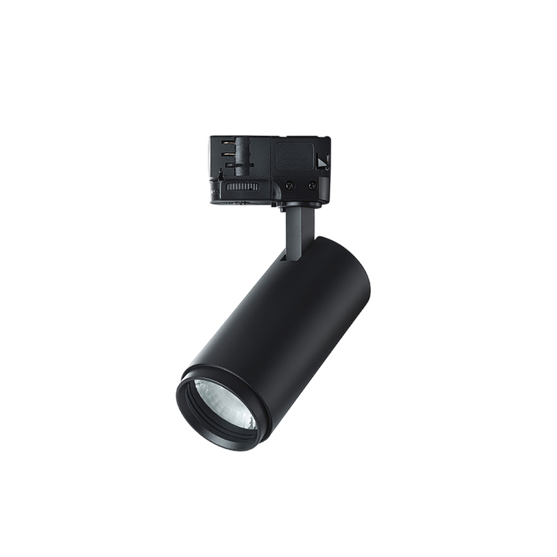 LED Schienenstrahler 12W 3000K 900LM Abstrahlwinkel 24˚ CRI≥80  Energie-Effizienz Schwarz-Schienensystem Lampen-lange Lebenserwartung