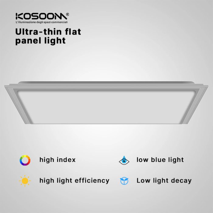 GD flache Lampe Seitenlicht 4000K PLE001-PE0108 KOSOOM-LED Panel