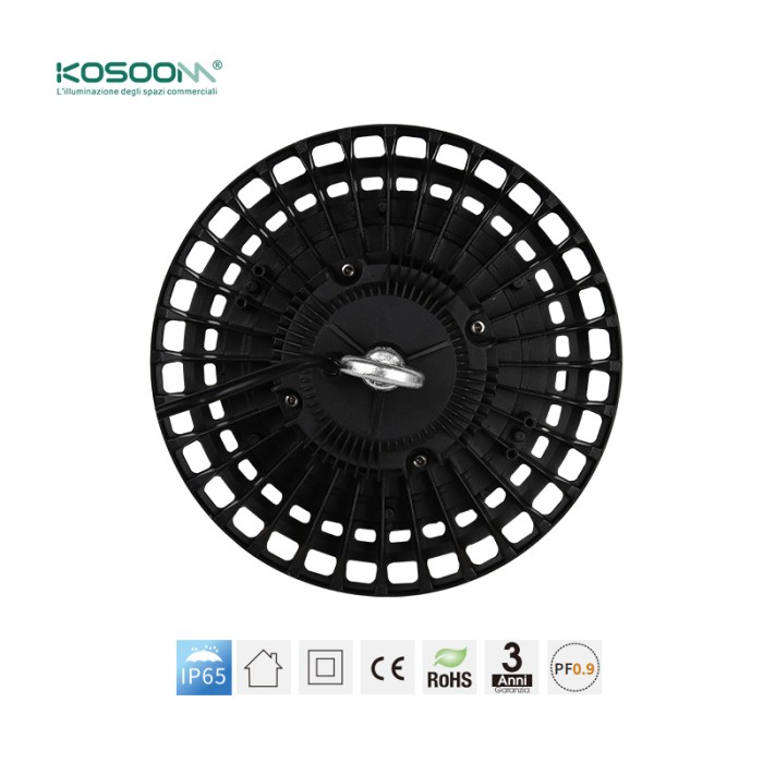 Leistungsstarke 100 W UFO-LED 6000K 11860LM kaltweiß Schutzart IP65-KOSOOM-Hochregalleuchten