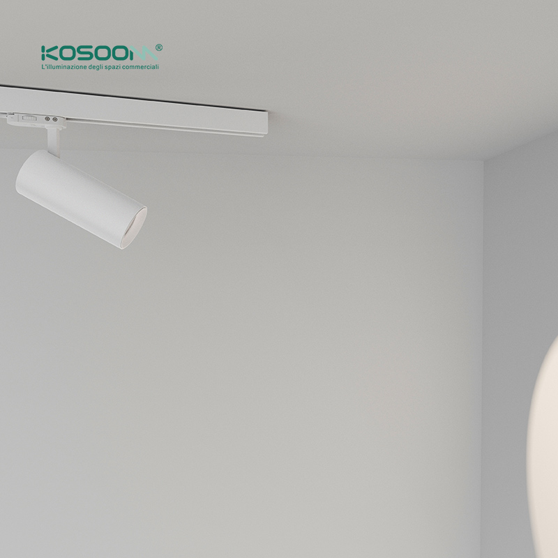 LED-Schienenleuchten 15W 3000K 1320LM Abstrahlwinkel 55˚ Fabrikdirekt Weiß-Schienensystem Lampen-Modisches Aussehen