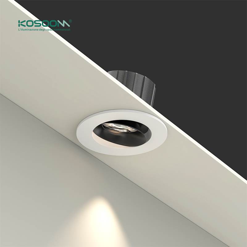 Einbauscheinwerfer Downlight 5W 3000K 300LM Abstrahlwinkel 24˚ Weiß-LED Strahler-einfache Installation