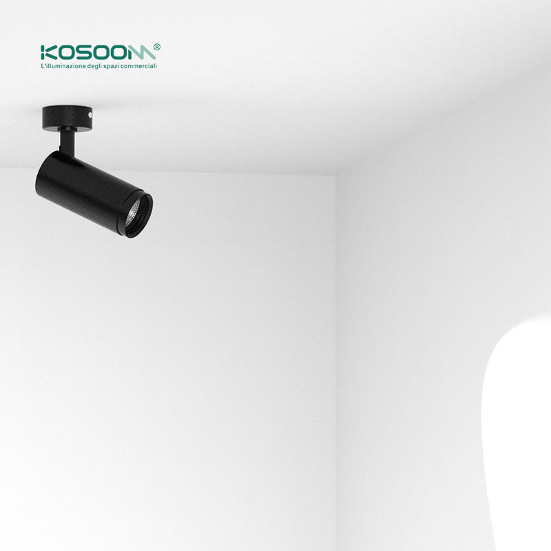 LED-Schienenbeleuchtung 8W 3000K 560LM Abstrahlwinkel 24˚ CRI≥80 Energieeffizienter Weiß-Schienensystem Lampen