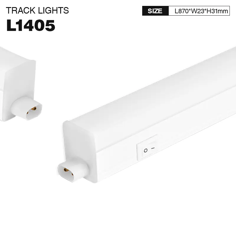 L1405 12W 3000K 1100LM 120˚ Ra80 - LED Röhre-Bueroleuchten--5