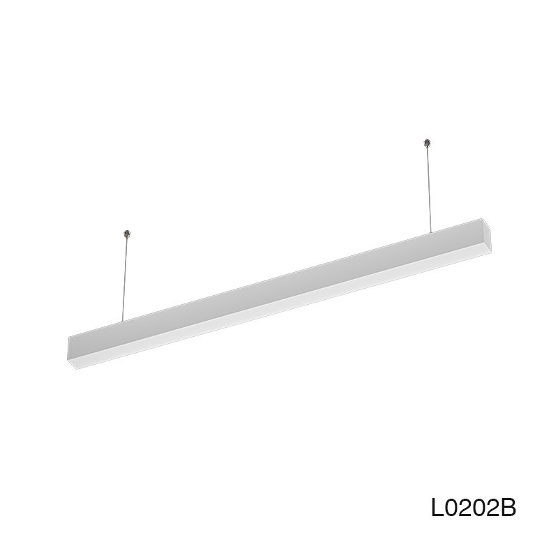 Hochwertige Weiß LED Lineare Leuchte 40W 4000K 5000LM 110° Abstrahlwinkel-Pendelleuchten-Kreatives Design-L0202B