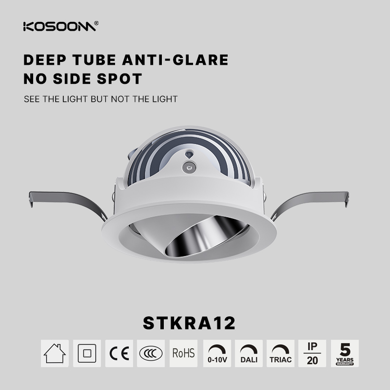 Factory Directly Custom 12W High Efficient Spotlight Down light 900LM Abstrahlwinkel 120° STKRD12-Kosoom-LED Strahler