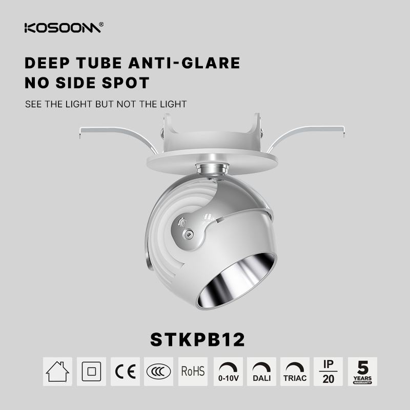 Factory Directly Custom 12W High Efficient Spotlight Down light 900LM Abstrahlwinkel 120° STKRD12-Kosoom-LED Strahler